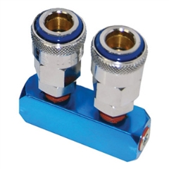 THB 2-WAY MANIFOLD - 1/4IN
